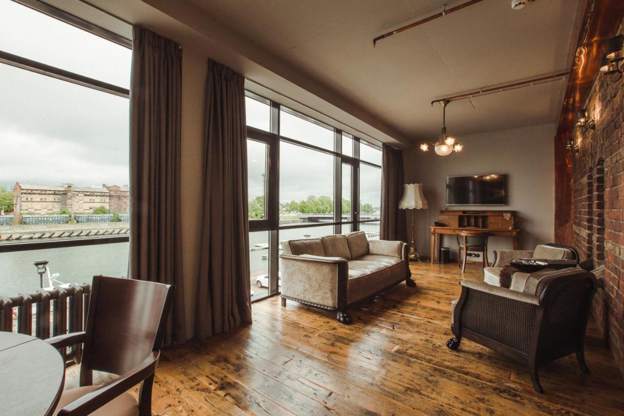 Promenade Hotel Liepāja Exterior foto Interior of a typical apartment
